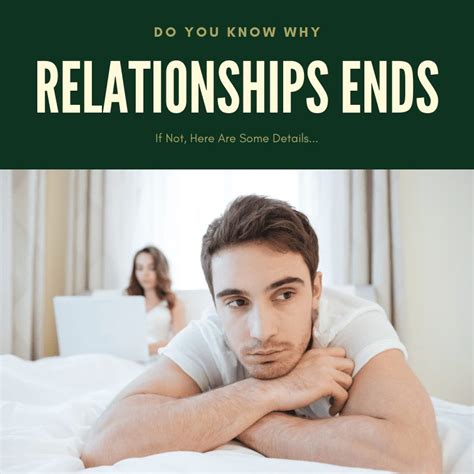 At what point do relationships usually end?