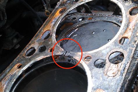 At what temperature does a head gasket blown?