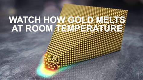 At what temperature does gold melt?