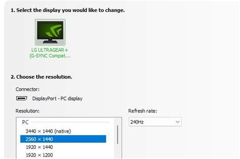 Can 1080p run 240Hz?