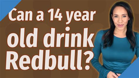 Can 14 year olds drink Red Bull?