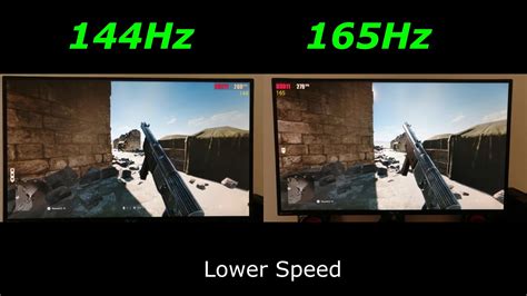 Can 144Hz run 165 FPS?