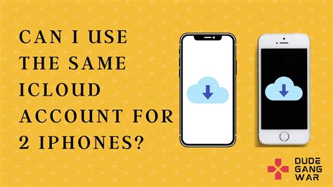 Can 2 iPhones share the same iCloud?