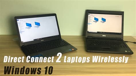 Can 2 laptops connect wirelessly?