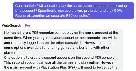Can 2 players play on the same PS5?