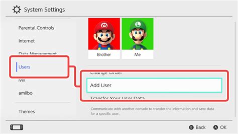 Can 2 switch users have the same Nintendo Account?