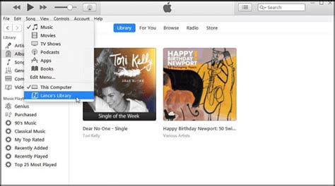 Can 2 users share iTunes library?