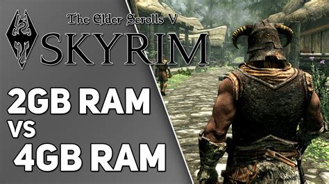 Can 2GB RAM run Skyrim?