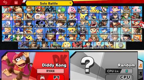 Can 3 people play Smash online?