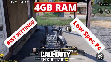 Can 4GB RAM play COD?