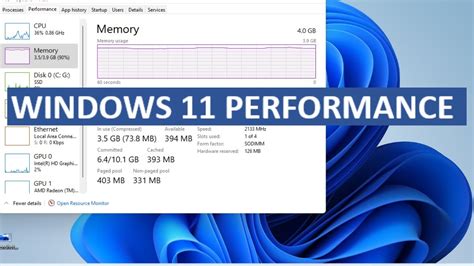 Can 4GB RAM run Windows 11?