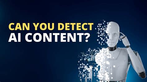 Can AI content be detected?