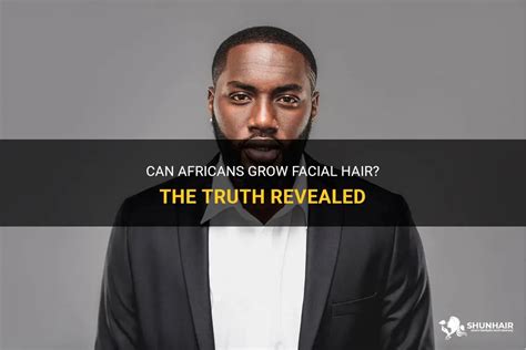 Can Africans grow facial hair?