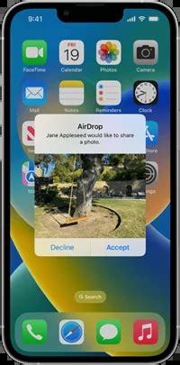 Can Apple see what I airdropped?