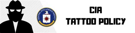 Can CIA have tattoos?