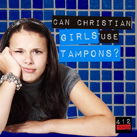 Can Christians use tampons?