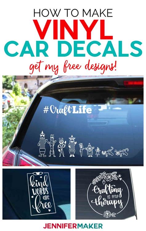 Can Cricut make car decals?