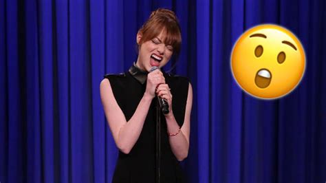 Can Emma Stone actually sing?