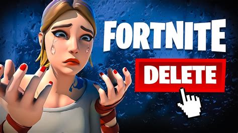 Can Fortnite skins be deleted?