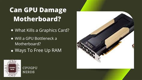 Can GPU damage PC?