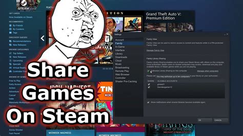 Can GTA 5 be family shared on Steam?