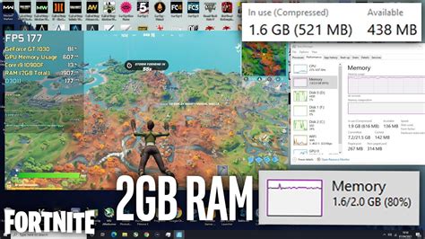 Can GeForce NOW run on 2GB RAM?