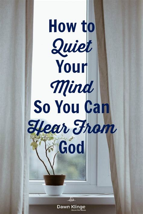 Can God hear my thoughts?