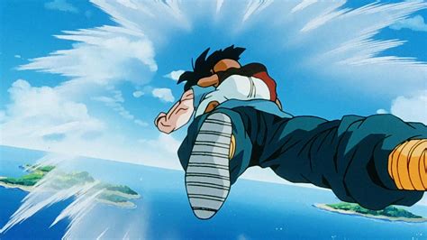 Can Goku fly in Dragon Ball?