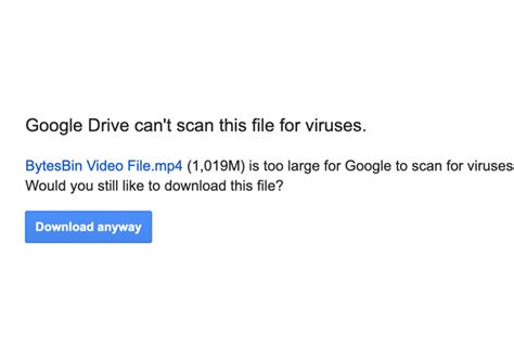 Can Google Drive files contain viruses?