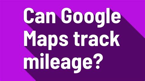 Can Google Maps track my walk?