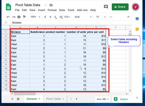 Can Google Sheets do pivot tables?