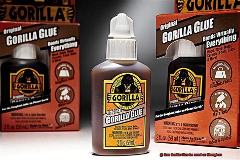 Can Gorilla Glue be used on China?