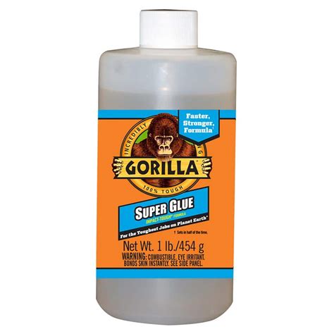 Can Gorilla Super Glue be removed?
