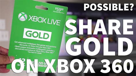 Can I Gameshare Xbox Live Gold?