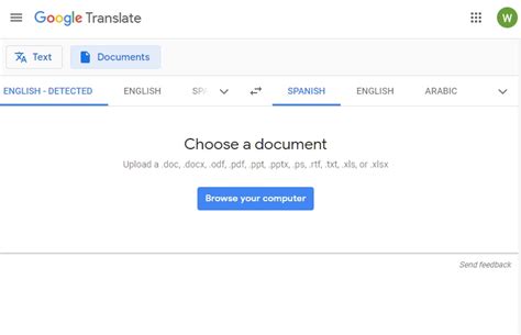 Can I Google Translate a PDF?