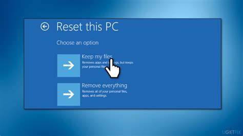 Can I Reset my PC by myself?