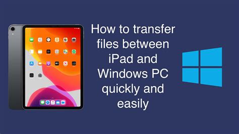 Can I access files on my PC from my iPad?