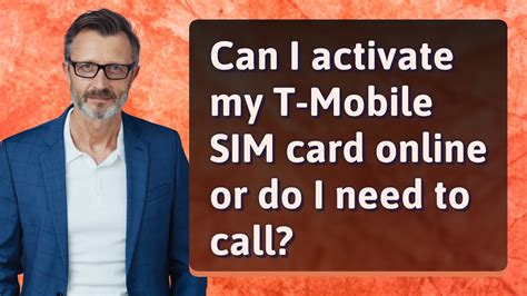 Can I activate at Mobile SIM card online?