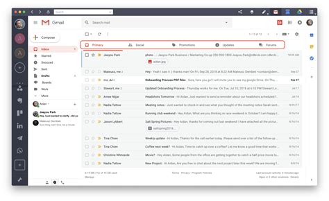 Can I add categories in Gmail?