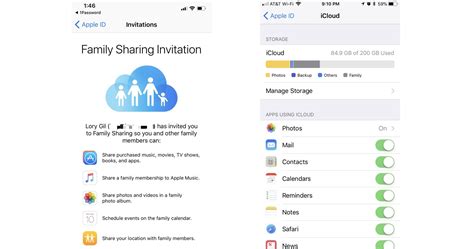 Can I add family to iCloud?
