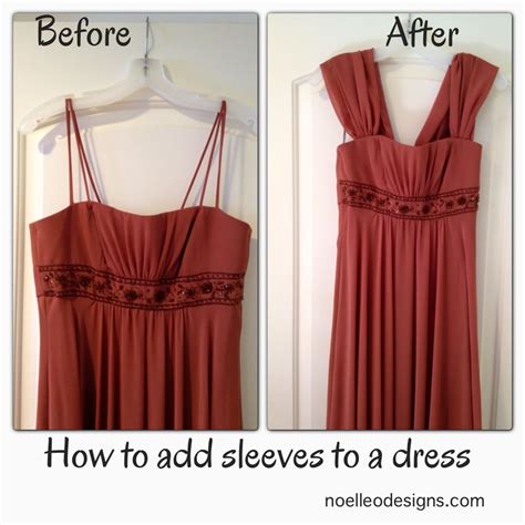 Can I add straps to a strapless dress?