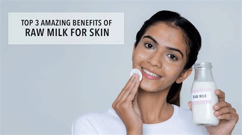 Can I apply milk on my face?