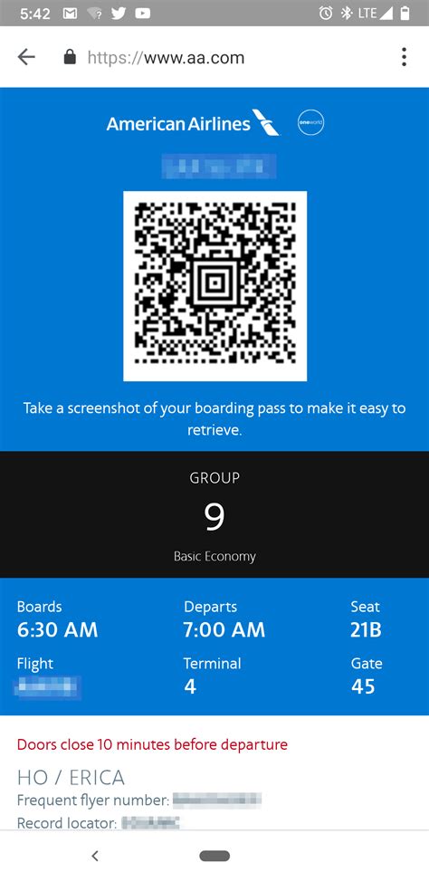 Can I board a plane with QR code?