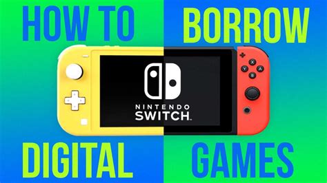 Can I borrow my friends Switch games?
