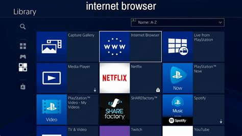Can I browse internet on PlayStation?