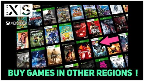 Can I buy Xbox games from another region?