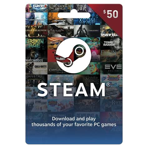 Can I buy a € 50 steam card online?
