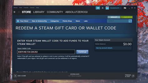 Can I buy a Steam code?