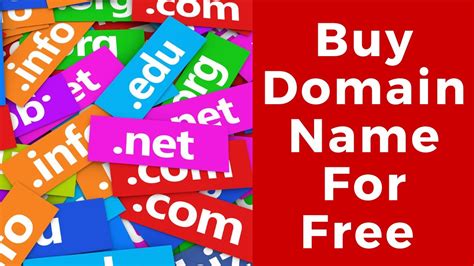 Can I buy a domain for free?