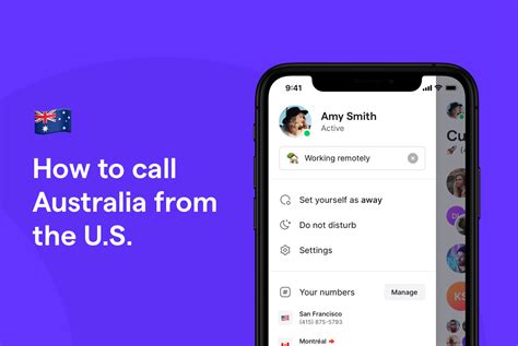Can I call Australia on my cell phone?